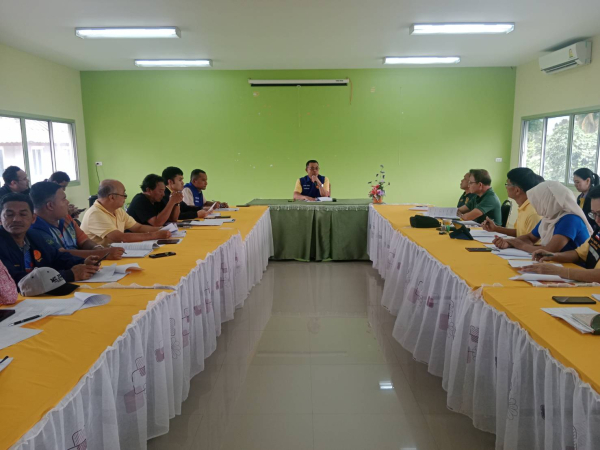 การประชุมคณะกรรมการให้ความช่วยเหลือผู้ประสบภัยพิบัติกรณีฉุกเฉิน