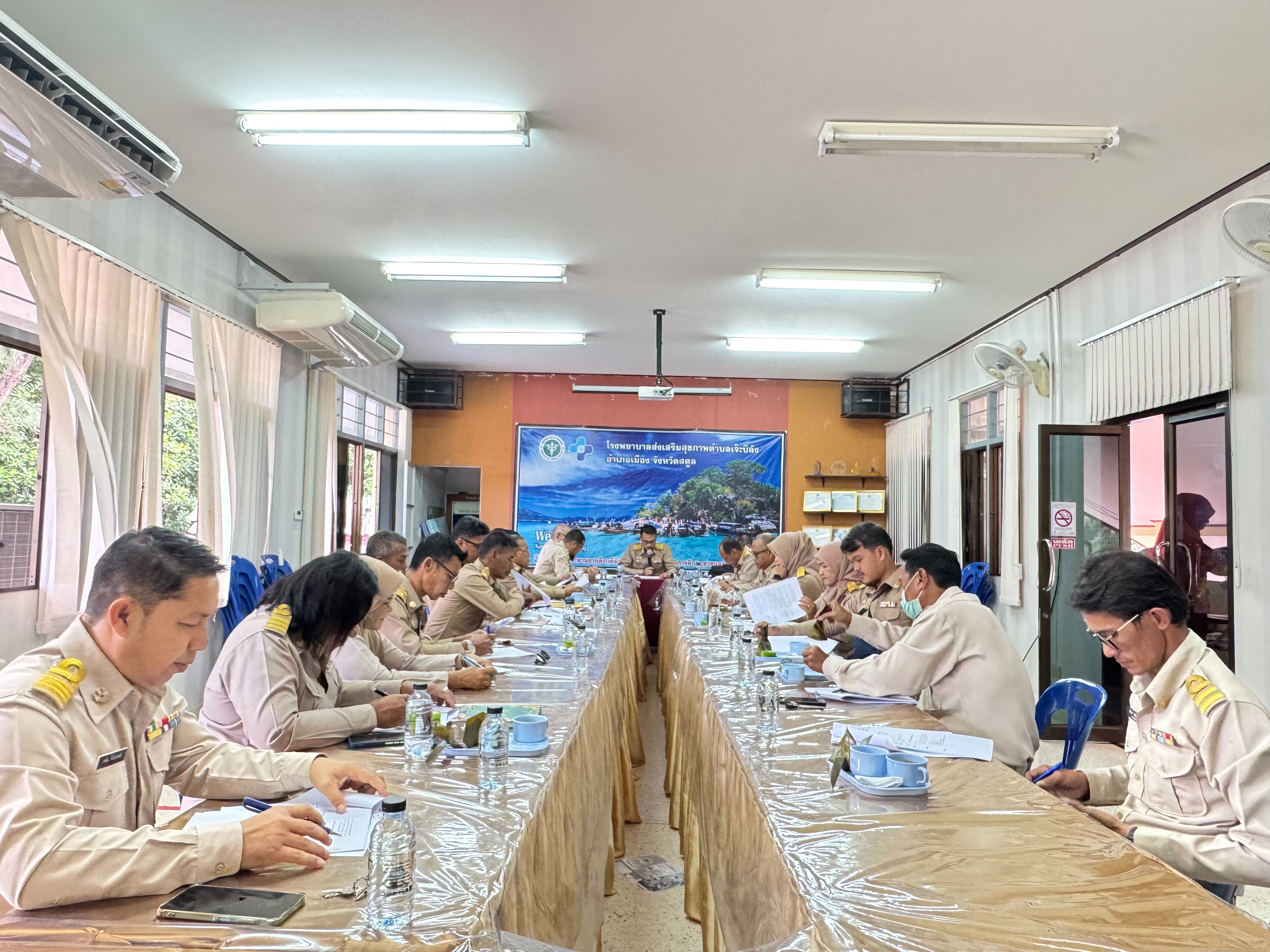 #เทศบาลตำบลเจ๊ะบิลัง ประชุมสภาเทศบาลสมัยสามัญ สมัยที่3 ครั้งที่1 ประจำปี พ.ศ.2568