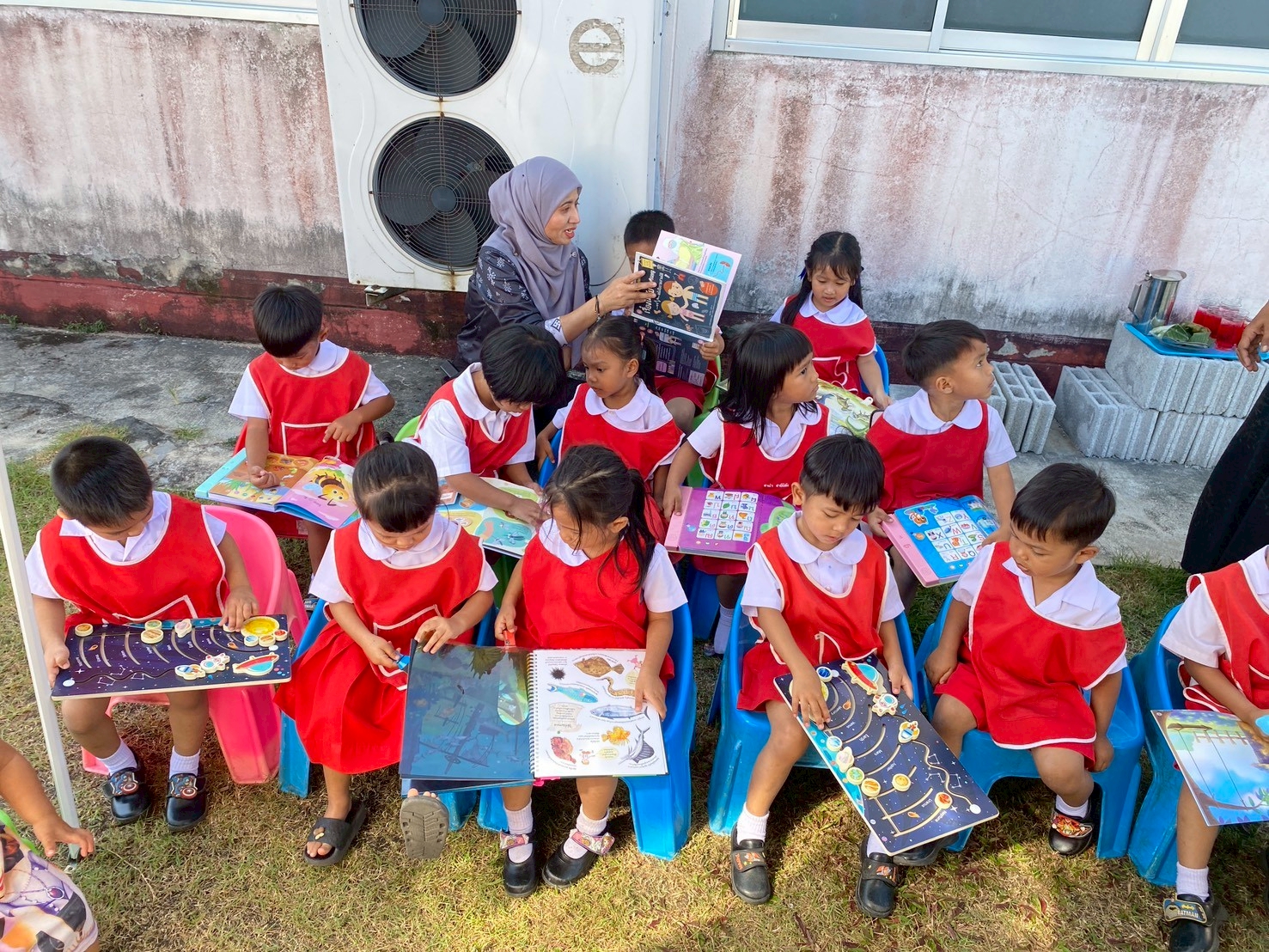 ศูนย์ส่งเสริมการเรียนรู้ระดับอำเภอเมืองสตูล จัดโครงการส่งเสริมการอ่านสร้างการเรียนรู้ตลอดชีวิต ณ ศูนย์พัฒนาเด็กเล็กเทศบาลตำบลเจ๊ะบิลัง