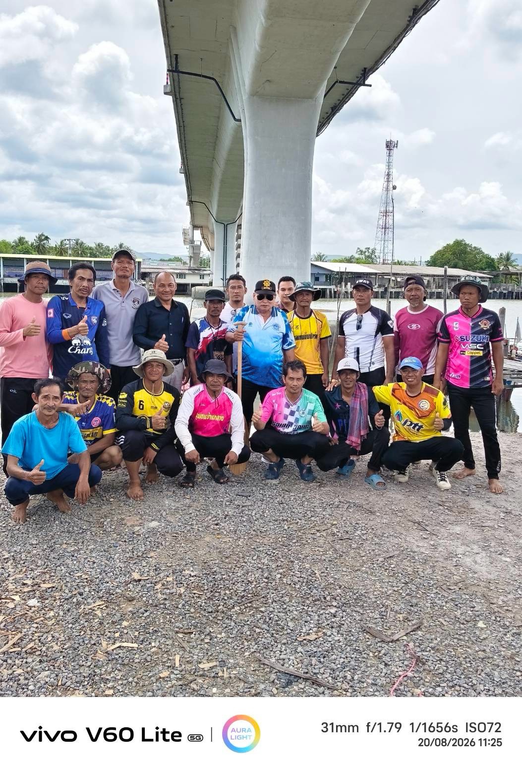 โครงการจัดส่งนักกีฬาเข้าแข่งขันเรือพาย อบต.ตำมะลัง